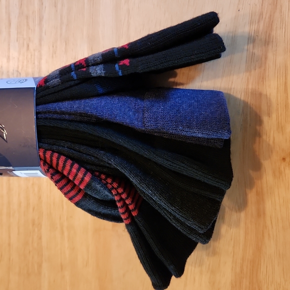 Nautica Men's 5 pair pack of crew socks - Picture 4 of 8